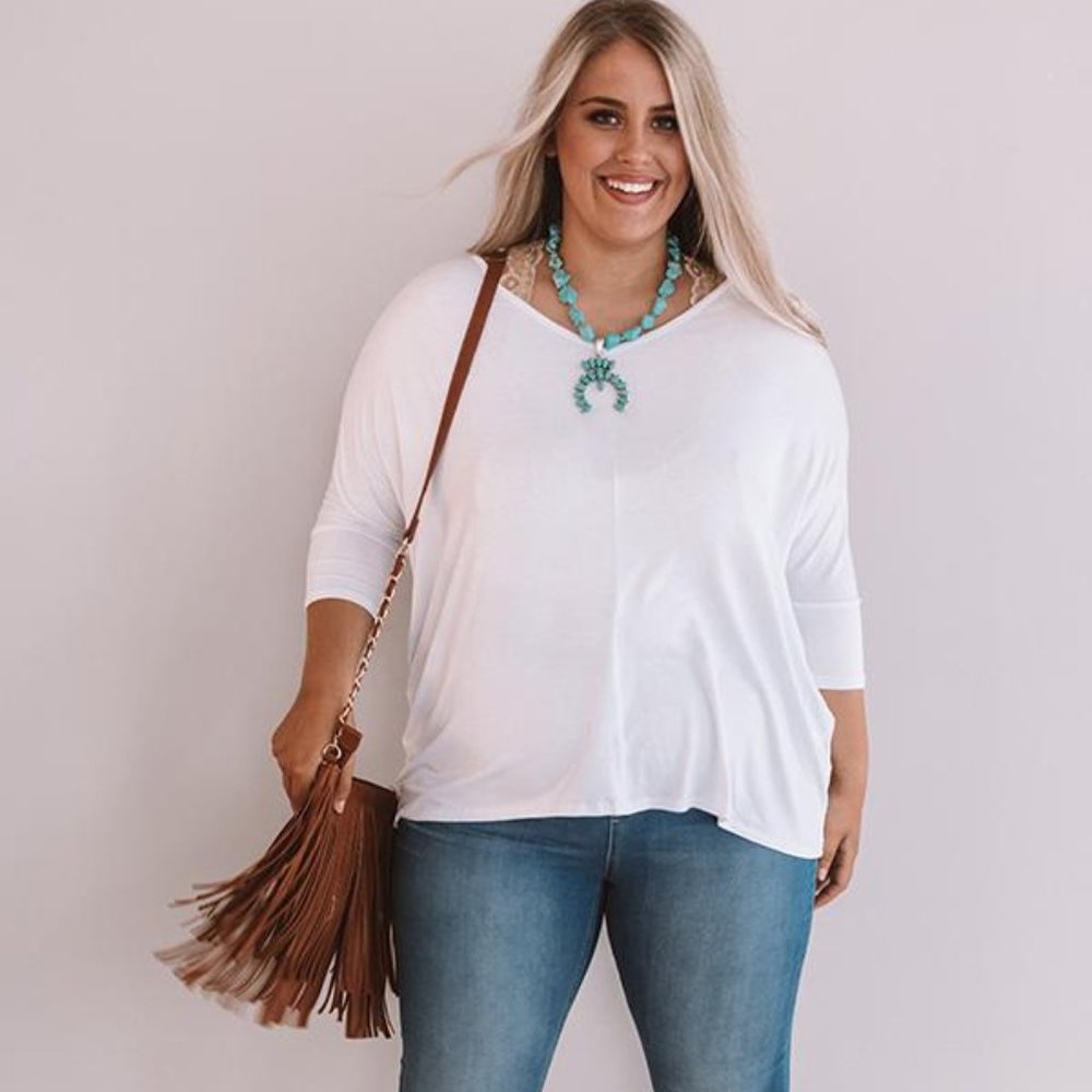 PLUS CURVE Shift Top